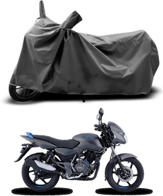 AutoGalaxy Two Wheeler Cover for Bajaj(Pulsar 125, Grey)