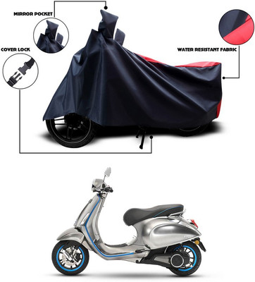 ANTHUB Two Wheeler Cover for Vespa(Vespa, Red)