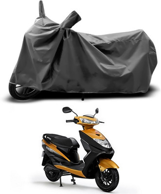 SEBOMGO Waterproof Two Wheeler Cover for Ampere(Grey)