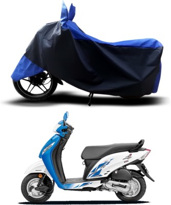 SEBONGO Two Wheeler Cover for Honda(Activa i, Blue)