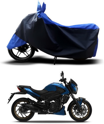 ANTHUB Two Wheeler Cover for Bajaj(Dominar, Blue)