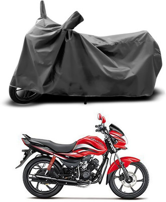 SEBONGO Two Wheeler Cover for Hero(Passion Pro TR, Grey)