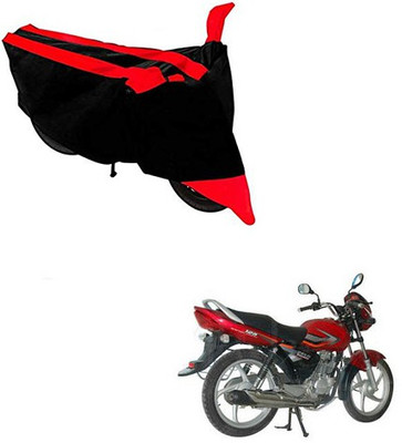 RPSENTTERPR Two Wheeler Cover for Suzuki(Zeus, Black, Red)