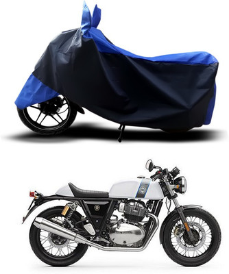 SEBONGO Two Wheeler Cover for Royal Enfield(Continental GT 650, Blue)