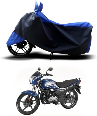 ANTHUB Two Wheeler Cover for Hero(Super Splendor, Blue)