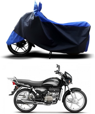 ANTHUB Two Wheeler Cover for Hero(Splendor I Smart, Blue)