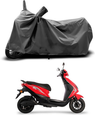 SEBOMGO Waterproof Two Wheeler Cover for Ampere(Grey)