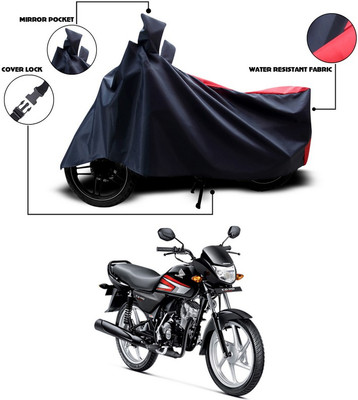 ANTHUB Two Wheeler Cover for Honda(CD 110 Dream, Red)