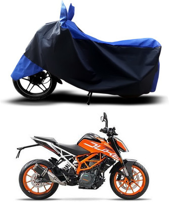 ANTHUB Two Wheeler Cover for KTM(Duke 390, Blue)