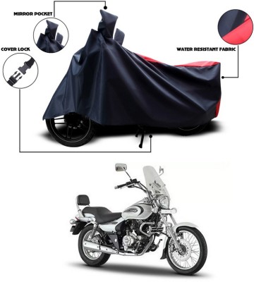 ANTHUB Two Wheeler Cover for Bajaj(Avenger 220 Cruise, Red)