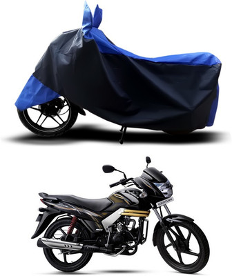 SEBONGO Two Wheeler Cover for Mahindra(Centuro, Blue)