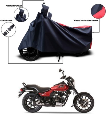 SEBONGO Two Wheeler Cover for Bajaj(Avenger 180 Street, Red, Blue)