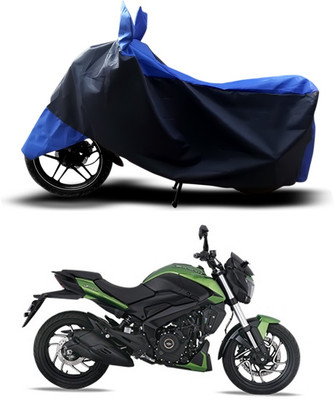 SEBONGO Two Wheeler Cover for Bajaj(Dominar, Blue)