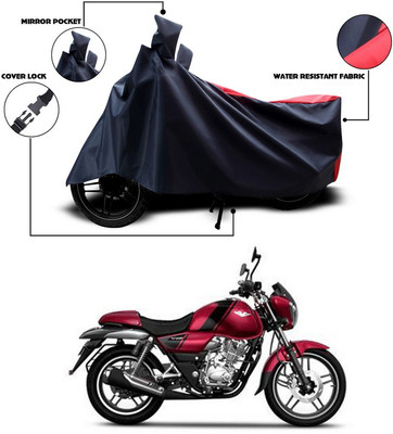 SEBONGO Two Wheeler Cover for Bajaj(V15, Grey)