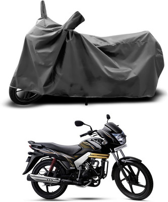 SEBONGO Waterproof Two Wheeler Cover for Mahindra(Centuro, Grey)