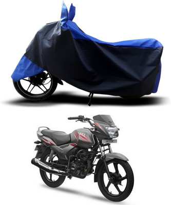 ANTHUB Two Wheeler Cover for TVS(Star City Plus, Blue)
