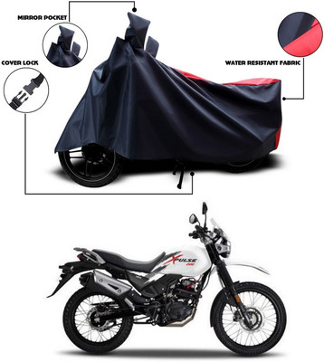 ANTHUB Two Wheeler Cover for Hero(Xpulse 200T, Red)