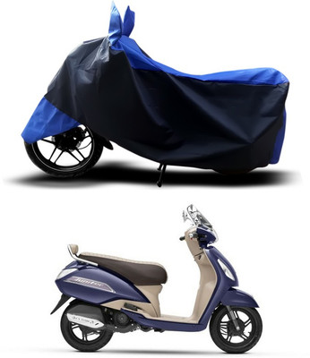 AutoGalaxy Waterproof Two Wheeler Cover for TVS(Jupiter, Blue)