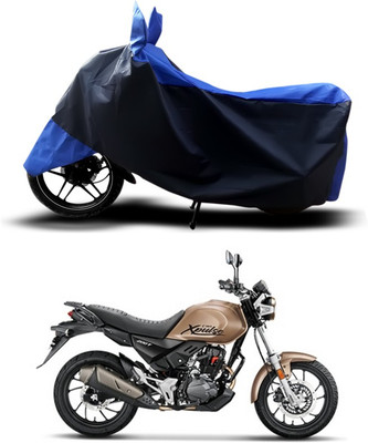 ANTHUB Two Wheeler Cover for Hero(Xpulse 200T, Blue)