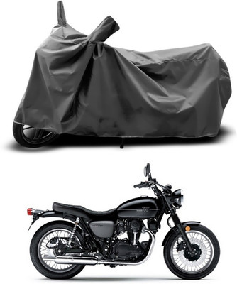 OliverX Waterproof Two Wheeler Cover for Kawasaki(Grey)