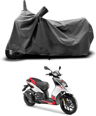 SEBONGO Waterproof Two Wheeler Cover for Aprilia(SR 150, Grey)
