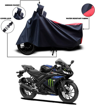 ANTHUB Two Wheeler Cover for Yamaha(YZF R15 S, Red)