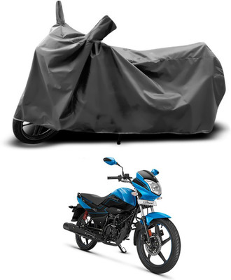 AUTOCAD Waterproof Two Wheeler Cover for Hero(Splendor I Smart, Grey)