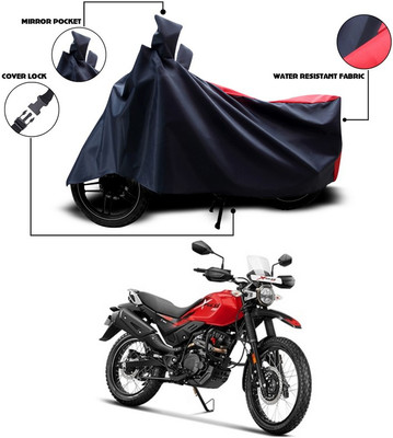 ANTHUB Two Wheeler Cover for Hero(Xpulse 200T, Red)
