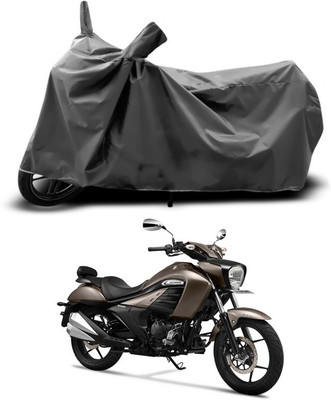 SEBONGO Two Wheeler Cover for Suzuki(intruder 150, Grey)