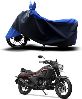 ANTHUB Two Wheeler Cover for Suzuki(Intruder, Blue)
