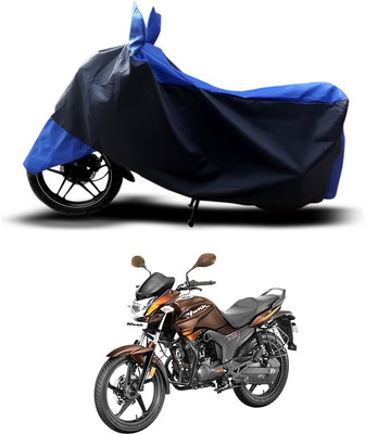 SEBONGO Two Wheeler Cover for Hero(Hunk, Blue)