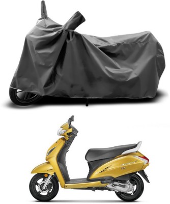 SEBONGO Waterproof Two Wheeler Cover for Honda(Activa 6G, Grey)