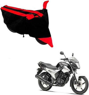 RPSENTTERPR Two Wheeler Cover for Yamaha(SZ R, Red, Black)