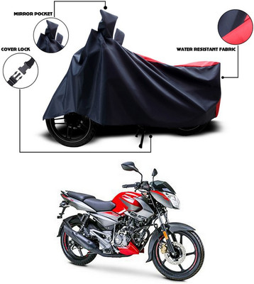 ANTHUB Two Wheeler Cover for Bajaj(Pulsar 160 NS DTS-i, Red)