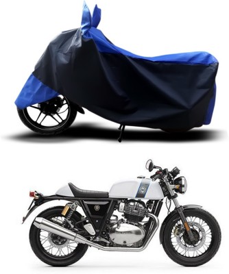 ANTHUB Two Wheeler Cover for Royal Enfield(Continental GT 650, Blue)