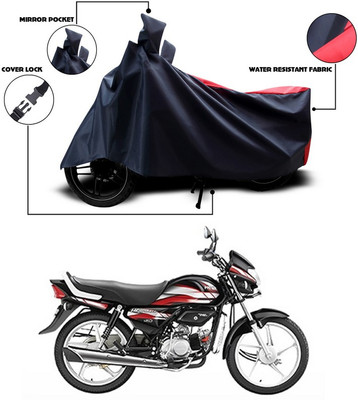 SEBONGO Two Wheeler Cover for Hero(HF Deluxe, Grey)