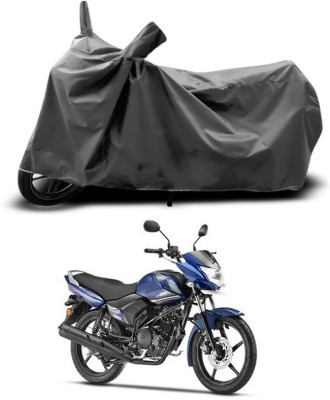 SEBONGO Waterproof Two Wheeler Cover for Yamaha(Saluto, Grey)