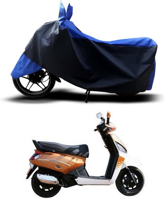 SEBONGO Two Wheeler Cover for Mahindra(Gusto, Multicolor)