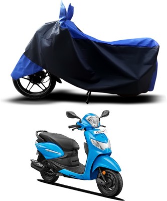 APNEK Waterproof Two Wheeler Cover for Hero(Pleasure+ 110, Blue)