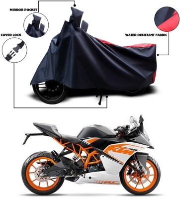 ANTHUB Two Wheeler Cover for KTM(RC 200, Red)