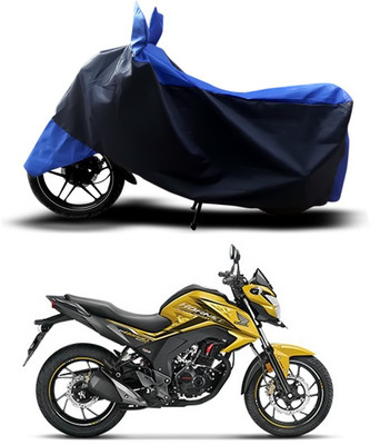 SEBONGO Two Wheeler Cover for Honda(CB Hornet 160, Blue)