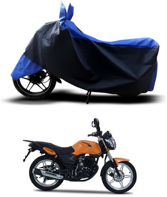 SEBOMGO Waterproof Two Wheeler Cover for Universal For Bike(Blue, Black)