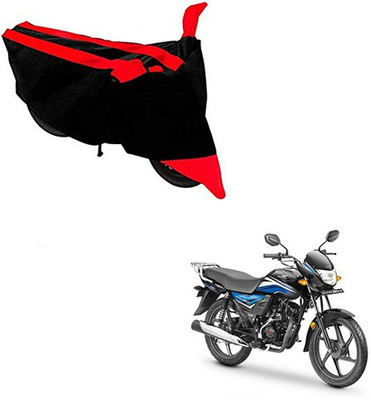RPSENTTERPR Waterproof Two Wheeler Cover for Honda(Dream Neo, Black, Red)