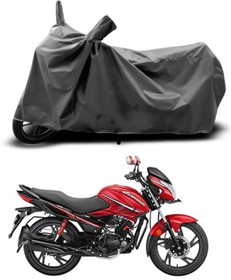 ANTHUB Two Wheeler Cover for Hero(Glamour i3s, Grey)