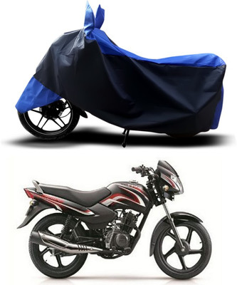 SEBONGO Two Wheeler Cover for TVS(Sport, Blue)