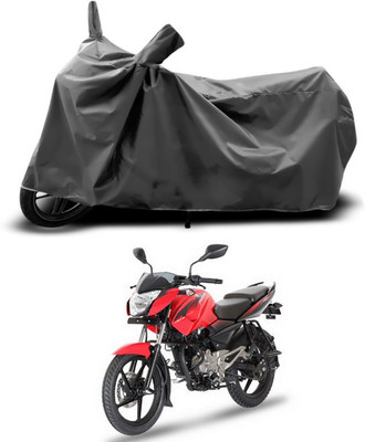 SEBONGO Two Wheeler Cover for Bajaj(Pulsar 135 LS DTS-i, Grey)