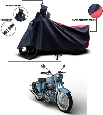 ANTHUB Two Wheeler Cover for Royal Enfield(Bullet 350, Red)
