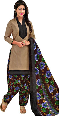 Reya Crepe Floral Print Salwar Suit Material