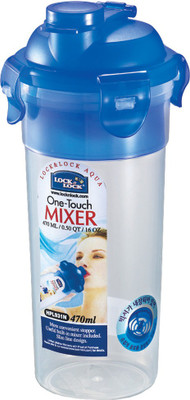 8% OFF on LOCK & LOCK Aqua One Touch Round with Mixer - 470 ml Plastic Fridge Container(Clear)