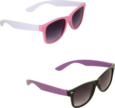 AMOUR Wayfarer Sunglasses(For Boys & Girls, Black)